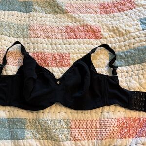 Chic Black Women's Nursing Bra